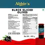 Abbie's Black Sliced Olives (450 g) + Green Sliced Olives (450 g) Pack of 1 Each Product of Spain for Authentic Taste in Cooking Snacking Pizzas toppings or Italian Pastas Ingredient, 6 image