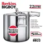 Hawkins Bigboy Aluminium Pressure Cooker 22 Litre Silver (BB22), 3 image
