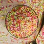 Abbie's Rainbow & Chocolate Fancy Strands 400 g (200 g X 1 Unit Each) for Toppings||Cake Decoration||Mouth Freshener||, 2 image