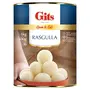 Gits Ready to Eat Rasgulla 16 Pieces Per Can 100% Veg Authentic Bengali Sweet 1Kg, 3 image