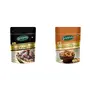 Happilo Premium International fresh Queen Kalmi Dates 200gm &  Deluxe 100% Natural Dried Kashmiri Walnut Kernels 200g