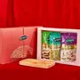 Happilo Dry Fruit Celebrations Gift Box Rose 550g (Salted California Almonds 150 Premium Raisins 250g & Salted Premium Cashews 150g ), 3 image
