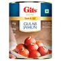 Gits Open & Eat Indian Dessert Gulab Jamun Tin 2 Kg (Pack of 2 1Kg Each ) and Soan Papdi 500g (Pack 1), 3 image