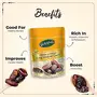 Happilo Premium International King Medjoul Dates 200 g | Khajoor Dry Fruit for Weight Management | Soft Chewy Texture & Sweet Caramel Taste | Gluten free & Zero Trans fat, 5 image