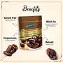 Happilo Premium Arabian Dates Pouch 500 g | Arab Khajur or Khajoor | 100% Naturally Dried Dates | No added Preservatives | Vitamins & Minerals Rich | Vegan & Gluten Free, 5 image