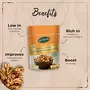 Happilo 100% Natural Californian Raw Walnuts Kernels 200 g | Premium Unsalted Akhrot Giri | High in Protein & Iron | Low Calorie Nuts, 7 image