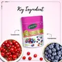 Happilo Premium American Dried Whole Blueberry Cranberry Duet 200g pack | Dried Cranberries & Blueberries Mix | 100% Organic Natural Real Dried Berries | Low Calorie Snack, 4 image