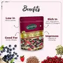 Happilo Premium International Seeds & Berries Mix 200g Pack | Contains Healthy Seeds & Dried Berries | Low in Calories High in Nutrients | Morning Snack, 5 image