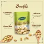 Happilo Premium California Roasted & Salted Pistachios 200g| Pista Dry Fruit| Tasty & Healthy| High in Protein & Dietary Fiber | Gluten Free & Low Calorie Nuts, 6 image