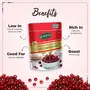 Happilo Premium Californian Sliced Cranberries 1kg Dried & Sweet | 100% Organic Cranberries grown in the USA | High Antioxidant Immunity Booster | Naturally Sun Dried & Sliced, 5 image
