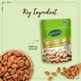 Happilo 100% Natural Premium California Almonds 500g Pack Pouch | Premium Badam Giri | High in Fiber & Boost Immunity | Real Nuts | Gluten Free, 5 image
