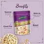 Happilo 100% Natural Premium 200g Whole Cashews | Whole Crunchy Cashew | Premium Kaju nuts | Nutritious & Delicious | Gluten Free | Source of Minerals & Vitamins, 5 image
