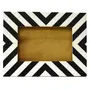 Silkrute Handcrafted Table Wooden Photoframe - Premium Ethnic Design - Black & White, 2 image