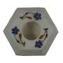 Silkrute Handcrafted Marble Ash Tray With Inlay Work, 4 image