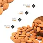 Nutraj 100% Pure Premium Raw California Almonds 1 Kg (2x500g) Pack Nutritious & Delicious California Badam Rich in Vitamin E & Manganese, 5 image