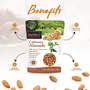 Nutraj 100% Pure Premium Raw California Almonds 1 Kg (2x500g) Pack Nutritious & Delicious California Badam Rich in Vitamin E & Manganese, 3 image