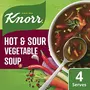 Knorr Chinese Hot and Sour Veg Soup 43g, 2 image