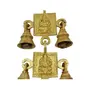 Silkrute Brass Door Hanging Decorative Bells, 3 image