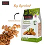 Nutraj 100% Natural Premium Raw California Almonds 1 Kg Pack Dried Nutritious & Delicious California Badam Rich in Vitamin E & Manganese Dry Fruit, 4 image