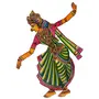 Silkrute Leather Hand Painted Foldable Puppet - Sita, 2 image