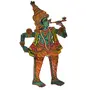 Silkrute Leather Hand Painted Foldable Puppet - Lord Krishna, 2 image