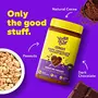 Yogabar Crunchy Peanut Butter 400g | Dark Chocolate Peanut Butter Crunchy with No Palm Oil & Anti-Oxidants | Creamy Crunchy & Chocolatey | Non GMO Vegan Peanut Butter | Contains no Palm Oil or Preservatives, 3 image