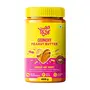 Yogabar Crunchy Peanut Butter Unsweetened | Premium Non GMO Slow Roasted Peanut Butter| No Added Sugar Peanut Butter Crunchy | No Palm Oil & Vegan 400g