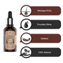 The Man Company Beard Oil with Argan Jojoba & Geranium Essential Oil (1.1 Oz)  All Natural Beard Conditioner Oil Softens Smooths and Strengthens Beard Growth, 3 image