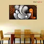 wallmantra Big Panoramic Shri Ganesha with Shivling Wall Painting/Canvas Print Wall Hanging/Home Decor for Living Room Bedroom Office Decoration Size 122 cm W x 61 cm H (with Foladble Wood Frame), 2 image