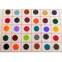 India Crafts 720 X Count Bindi dots Multi size multicolor Bindi Round Bindi Polka dots daily use bindi stickers (Black), 3 image