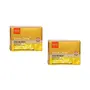 Pack of 2 - Vlcc Insta Glow Gold Bleach For Glowing & Radiant Fairness - 30g