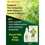 Herbal Hills Panch Tulsi Cough Cold & Immunity Support 30ml drops, 3 image