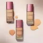 Lakme Invisible Finish SPF 8 Liquid Foundation Shade 02 Ultra Light Water Based Face Makeup for Glowing Skin - Full Coverage Natural Finish 25 ml, 7 image