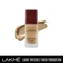 Lakme Invisible Finish SPF 8 Liquid Foundation Shade 02 Ultra Light Water Based Face Makeup for Glowing Skin - Full Coverage Natural Finish 25 ml, 3 image