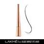 Lakme 9 to 5 Eye Liner Black Long Lasting Matte Waterproof Liner with Brush for Even Strokes - Smudge Proof Eye Makeup Dries Quickly 3.5 ml, 3 image