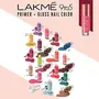 Lakme 9 to 5 Primer + Gloss Nail Colour Ruby Rush 6 ml, 7 image