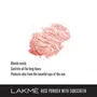 Lakme  Rose Face Powder Warm Pink 40g And Lakme  9 to 5 Impact Eye Liner Black 3.5ml, 4 image