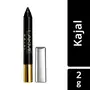 Lakme Kajal Pencil Eye Liner Black 2g & Lakme Nail Color Remover 27ml, 3 image