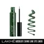 Lakme Absolute Shine Liquid Eyeliner Sparkling Olive Colour Long Lasting Shimmery Liner for a Glossy Finish - No Fade Smudge Proof Eye Makeup 4.5ml, 3 image