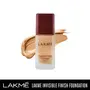 Lakme Invisible Finish SPF 8 Liquid Foundation Shade 01 Ultra Light Water Based Face Makeup for Glowing Skin - Full Coverage Natural Finish 25 ml, 7 image