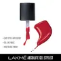 Lakme Absolute Gel Stylist Nail Color Scarlet Red 12 ml, 5 image