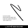 Lakme Absolute Ultimate Kohl Kajal Black Water Resistant Lasts Upto 16 Hrs 1.2 g, 5 image