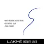Lakme Insta Liquid Eye Liner Blue Long Lasting Waterproof Liner with Brush for Even Strokes - Smudge Proof Eye Makeup Does Not Fade 9 ml, 5 image