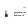 Lakme Insta Liquid Eye Liner Blue Long Lasting Waterproof Liner with Brush for Even Strokes - Smudge Proof Eye Makeup Does Not Fade 9 ml, 2 image