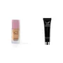Lakme 9To5 Primer + Matte Perfect Cover Foundation W240 Warm Beige 25 ml and Lakme Absolute Blur Perfect Makeup Primer Peach 10 g