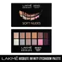 Lakme Absolute Infinity Eye Shadow Palette Soft Nudes 12 g and Absolute Shine Liquid Eye Liner Black 4.5ml, 3 image