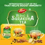 Dabur Honey - World's No. 1 Honey Brand - 1 kg ( Get 20% Extra) & DABUR Vedic Suraksha Black Tea Bag 25, 6 image