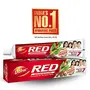 Dabur Red Paste - India's No.1 Ayurvedic Paste Provides Protection Plaque Removal Toothache Yellow Teeth Bad Breath- 600g (150gm*4), 3 image