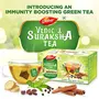 Dabur Honey - World's No. 1 Honey Brand - 1 kg ( Get 20% Extra) & DABUR Vedic Suraksha Green Tea Bag 25, 6 image