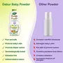 Dabur Baby Powder: Talc and Asbestos Free | With Oat Starch Arrowroot Powder & Amba Haldi | Hypoallergenic & Dermatologically Tested with No Paraben & Phthalates - 300 g, 6 image
